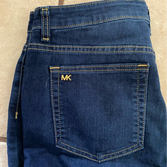 (N11) Michael Kors Woman’s Selma Skinny Blue Jeans Size 12 - Picture 2 of 3